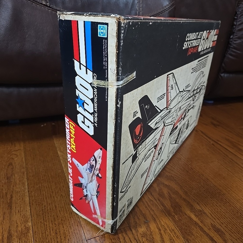 Vintage GI Joe ARAH Combat Jet Skystriker XP-14F With Box Incomplete 1983 - Picture 10 of 16